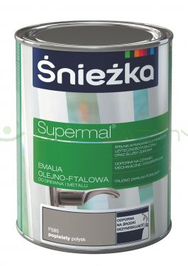 SUPERMAL POPIELATY F585 połysk - 10L - Emalia olejno-ftalowa