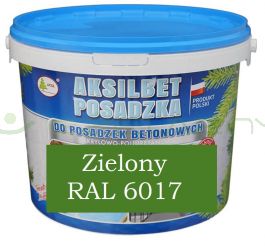 AKSILBET POSADZKA ZIELONY RAL6017 0,7L - farba do betonu