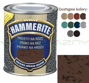 Hammerite brąz 250 mL - młotkowy