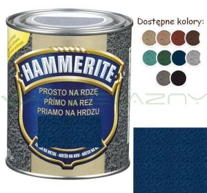 Hammerite ciemnoniebieski 0,7 L - młotkowy