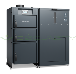 Kocioł Kamen Pellet Kompakt Lux 17 kW - 5 klasa, Ecodesign