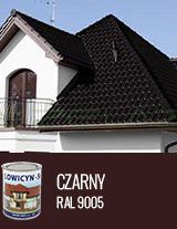 LOWICYN-SX CZARNY - RAL9005 POŁYSK - 0,8L 5L 10L
