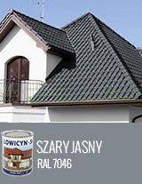 LOWICYN-SX SZARY JASNY - RAL 7046 POŁYSK - 0,8L 5L 10L