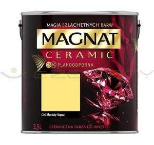MAGNAT Ceramic C16 Złocisty Topaz 2,5L - Plamoodporna emulsja do wnętrz
