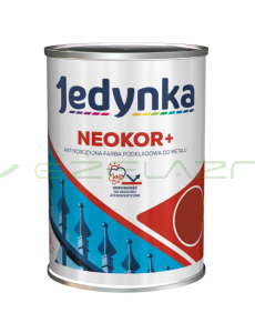 JEDYNKA NEOKOR + Czerwony tlenkowy 5L - Farba podkładowa
