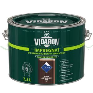 VIDARON Impregnat Powłokotwórczy - V10 Wenge Afrykańskie - 2,5L