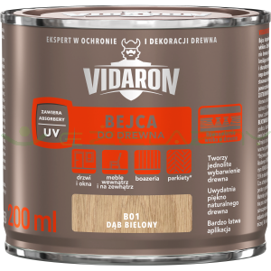 Vidaron bejca B01 Dąb Bielony 0,2L
