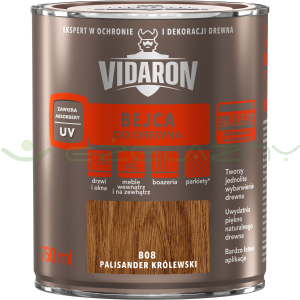 Vidaron bejca B08 Palisander Królewski 0,2L