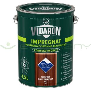 VIDARON Impregnat Powłokotwórczy - V07 Sekwoja Kalifornijska - 4,5L