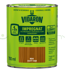Vidaron impregnat ogrodowy R04 Złoty Dąb 0,7 L