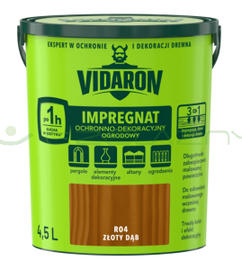 Vidaron impregnat ogrodowy R04 Złoty Dąb 4,5 L