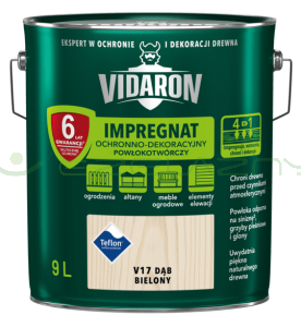 VIDARON Impregnat Powłokotwórczy - V17 Dąb Bielony - 9L