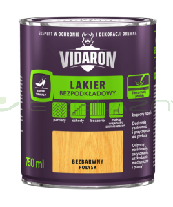 Vidaron lakier bezpodkładowy 0,75L połysk