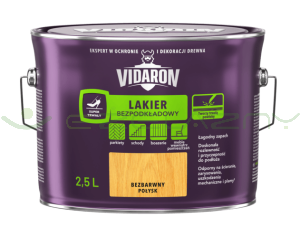 Vidaron lakier bezpodkładowy 2,5L połysk
