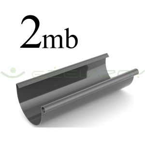 Bryza rynna dachowa PCV 150 4 mb grafit Cellfast