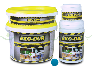 EKO-DUR 1kg 3kg 5kg 10kg NIEBIESKI zbliżony do RAL 5012