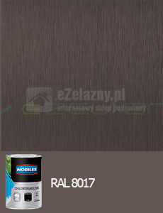 NOBILES chlorokauczuk Brązowy czekoladowy RAL 8017- 1L 5L 10L