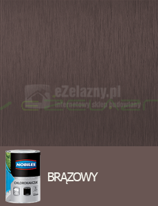 NOBILES chlorokauczuk Brązowy - 1L 5L 10L