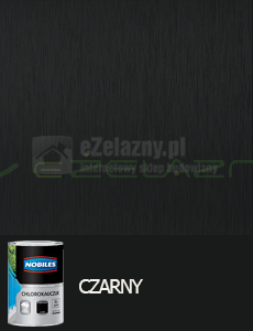NOBILES chlorokauczuk Czarny - 1L 5L 10L