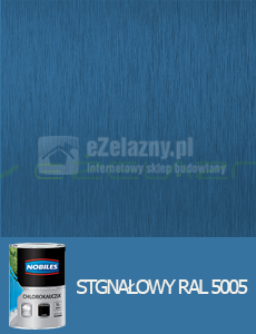 NOBILES chlorokauczuk Niebieski sygnałowy 1L - RAL 5005
