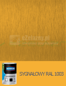 NOBILES CHLOROKAUCZUK Żółty sygnałowy RAL 1003 - 1L 5L 10L
