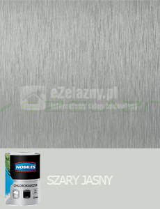 NOBILES chlorokauczuk Szary jasny RAL 7035 - 1L 5L 10L