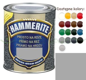 Hammerite szary 250 ml - połysk