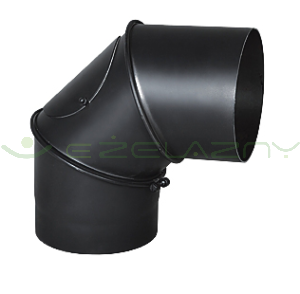Kolano dymowe Q150 90 stopni 3 segmentowe