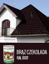 EKO-LOWICYN BRĄZOWY CZEKOLADOWY 10L  - RAL8017