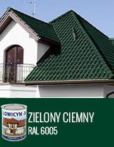 LOWICYN-SX ZIELONY CIEMNY - RAL 6005 POŁYSK - 0,8L 5L 10L