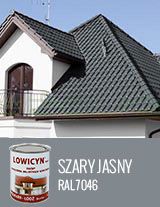 LOWICYN SZARY JASNY - RAL 7046 MAT - 0,8L 5L 10L