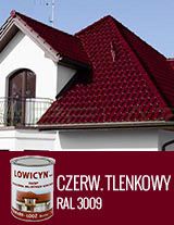 LOWICYN CZERWONY TLENKOWY - RAL 3009 MAT - 0,8L 5L 10L