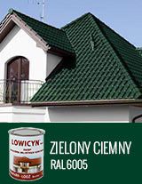 LOWICYN ZIELONY CIEMNY - RAL6005 0,8L 5L 10L MAT
