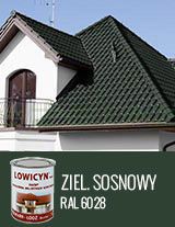 LOWICYN ZIELONY SOSNOWY MAT 10L - RAL6028