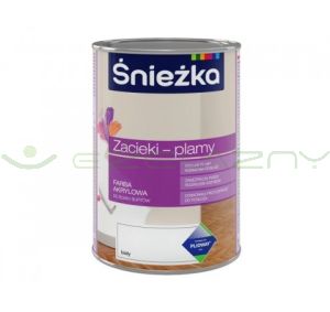 ŚNIEŻKA farba na zacieki i plamy 1L