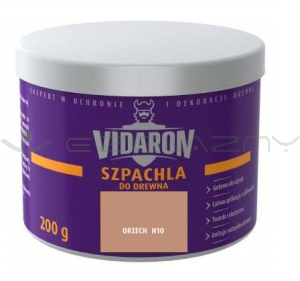 Vidaron szpachla do drewna orzech H10 250g