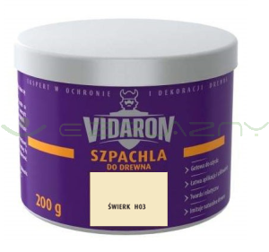 Vidaron szpachla do drewna świerk H03 250g