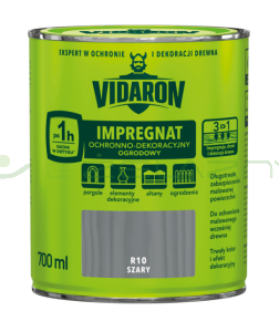 Vidaron impregnat ogrodowy R10 Szary 0,7 L