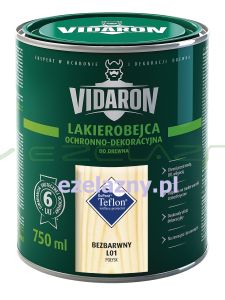 VIDARON LAKIEROBEJCA BEZBARWNA - 0,4L 0,75L 2,5L