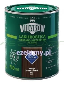 VIDARON LAKIEROBEJCA WENGE AFRYKAŃSKIE - 0,4L 0,75L 2,5L