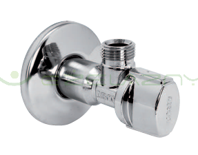 Zawór kulowy kątowy A-80 1/2" x 3/8" chrom Arco