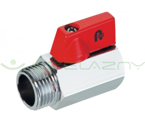 Zawór kulowy Mini 1/2" wkrętno-nakrętny  KFA