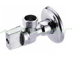 Zawór wodny kątowy 1/2" x 3/8" z motylkiem  KFA