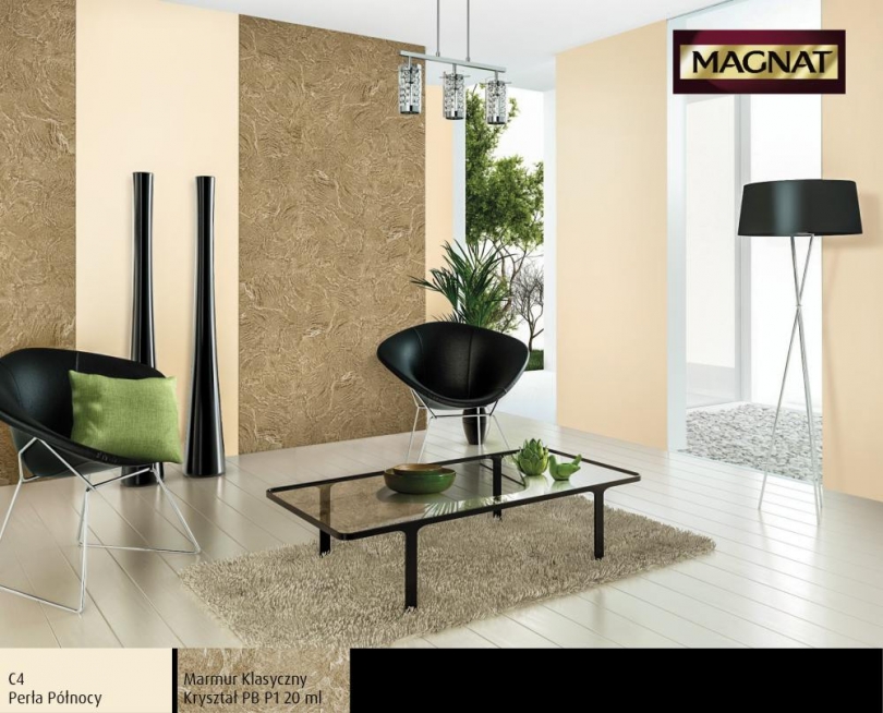 Mgnat style Marmur klasyczny salon