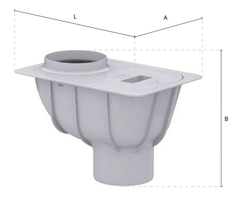Bryza osadnik Q110 szary Cellfast - eZelazny.pl
